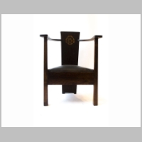 Baillie Scott, stained beech and inlaid armchair, photo on puritanvalues.co.uk.jpg